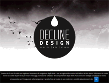 Tablet Screenshot of declinedesign.com